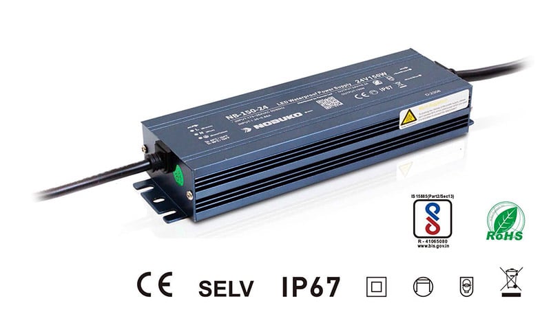 Vízálló LED tápegység NB-150-12-24